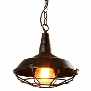 Подвесной светильник Arte Lamp Ferrico A9181SP-1BR ARTE LAMP FERRICO BROWN 105592 Коричневый