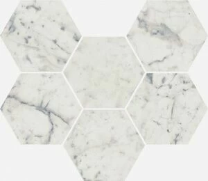 CHA.EXTRA CARRARA MOSAICO HEXAGON (ШАР.ЭКСТРА КАРРАРА МОЗАИКА ГЕКСА)