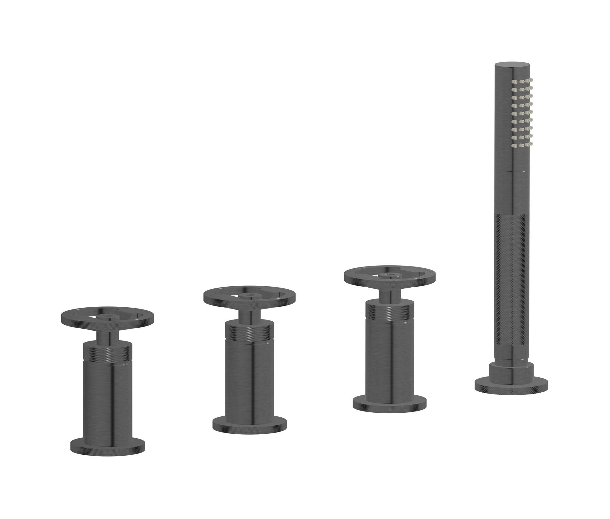 Смеситель для ванны с 4 отверстиями и ручным душем IB Bold ARCH-00153164 - Вид №4