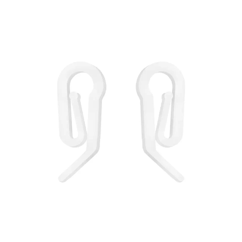 Крючок для штор KREAFORTA пластик цвет белый 20 шт STLM-2138141