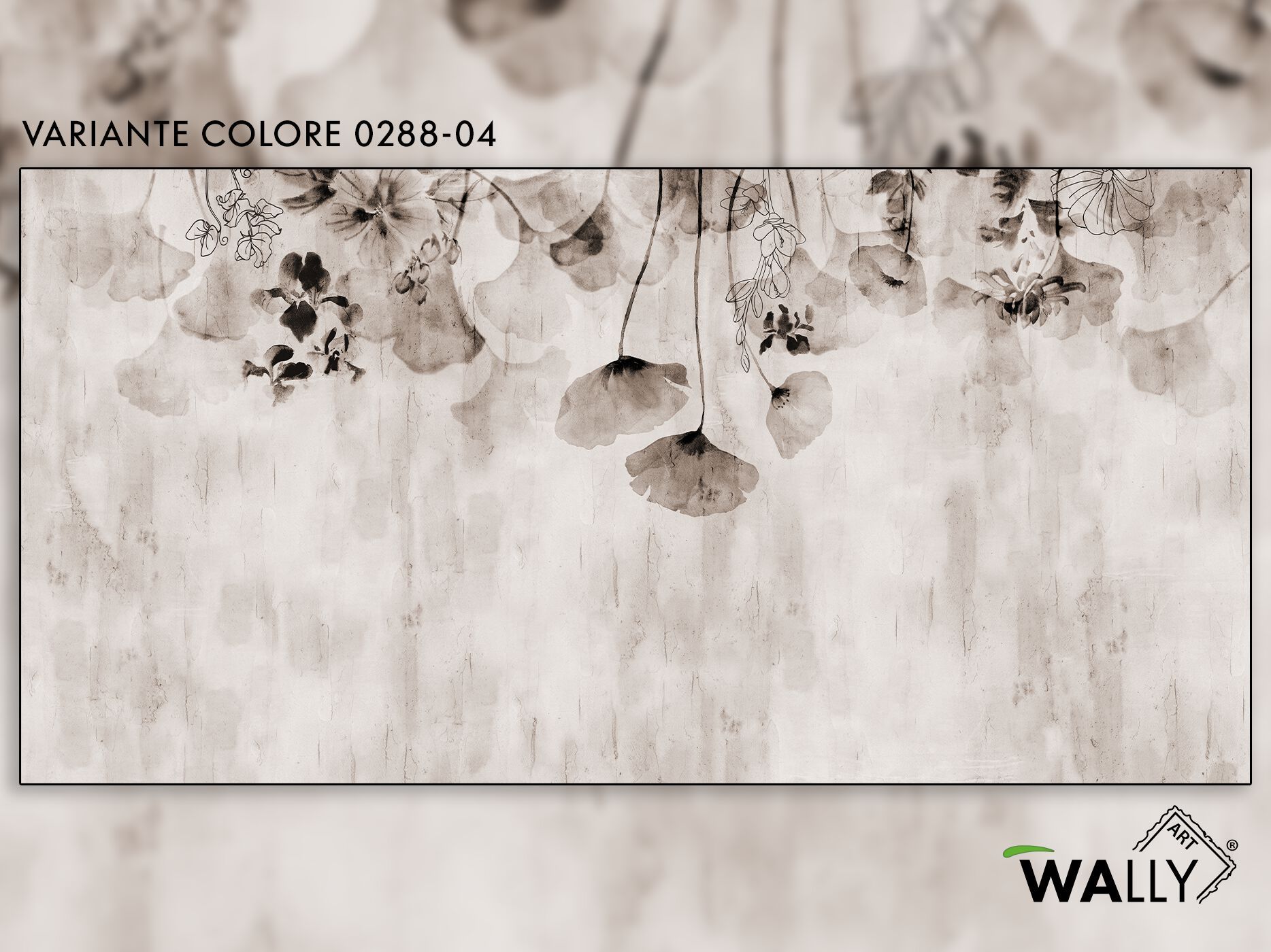 Моющиеся нетканые обои WALLYART DAISY ARCH-00030621 - Вид №4