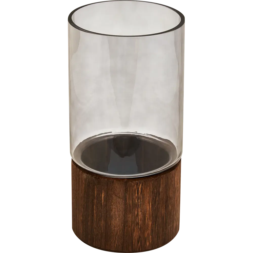 Ваза Santreyd Tina — прозрачно-серая стеклянная элегантность для интерьера 87908772 STLM-1440660 - Вид №1