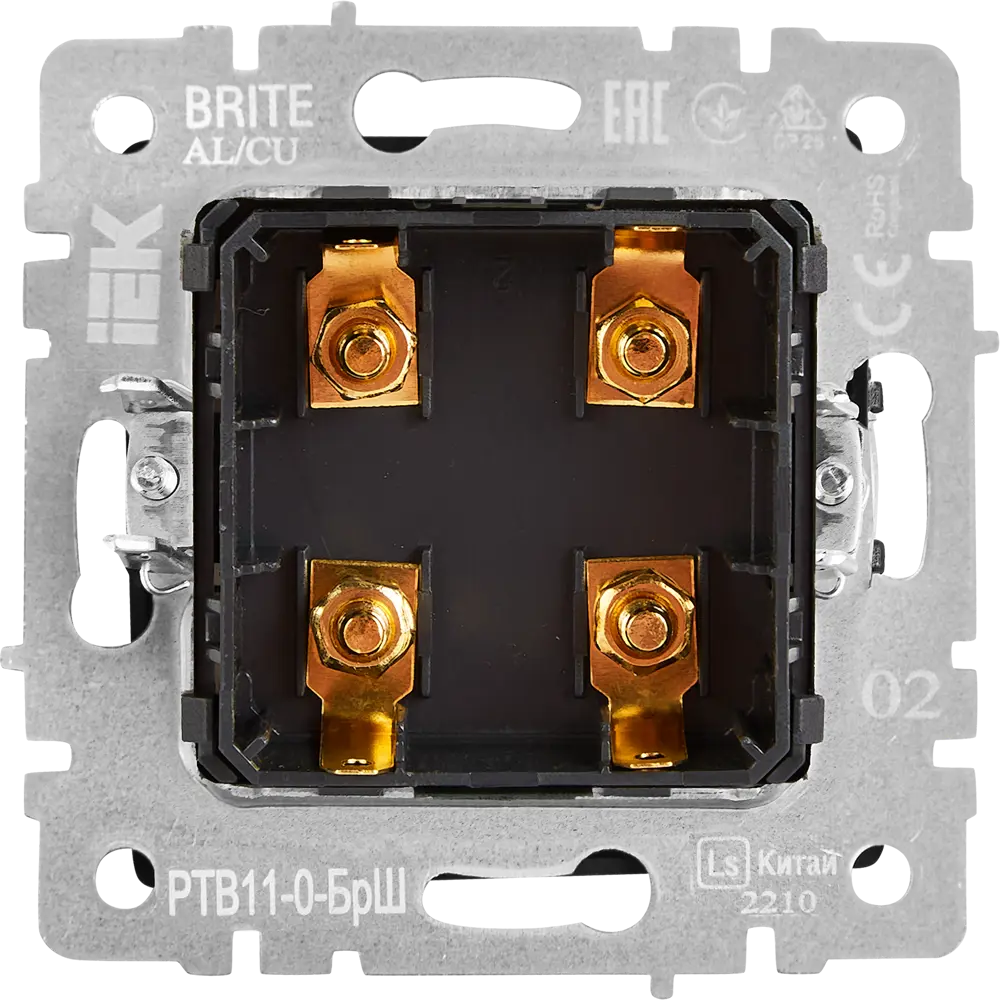 Аудиорозетка IEK Brite для скрытого монтажа в белом цвете 87761522 STLM-1109878 - Вид №3