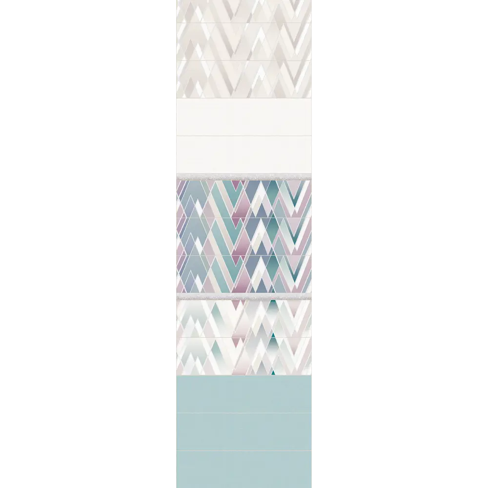 Комплект панелей ПВХ Адамант 8 мм 2700х375 мм 2.025 м² 2 шт VENTA STLM-2167053 - Вид №1