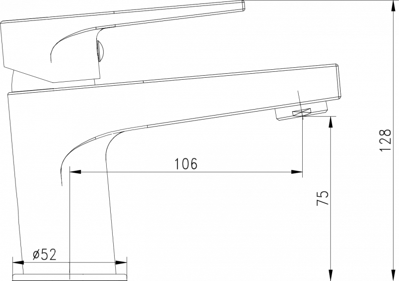 853524M101 CR - Смеситель для раковины Basic  Nizar Martí 1921 Marti 1921  - Вид №14