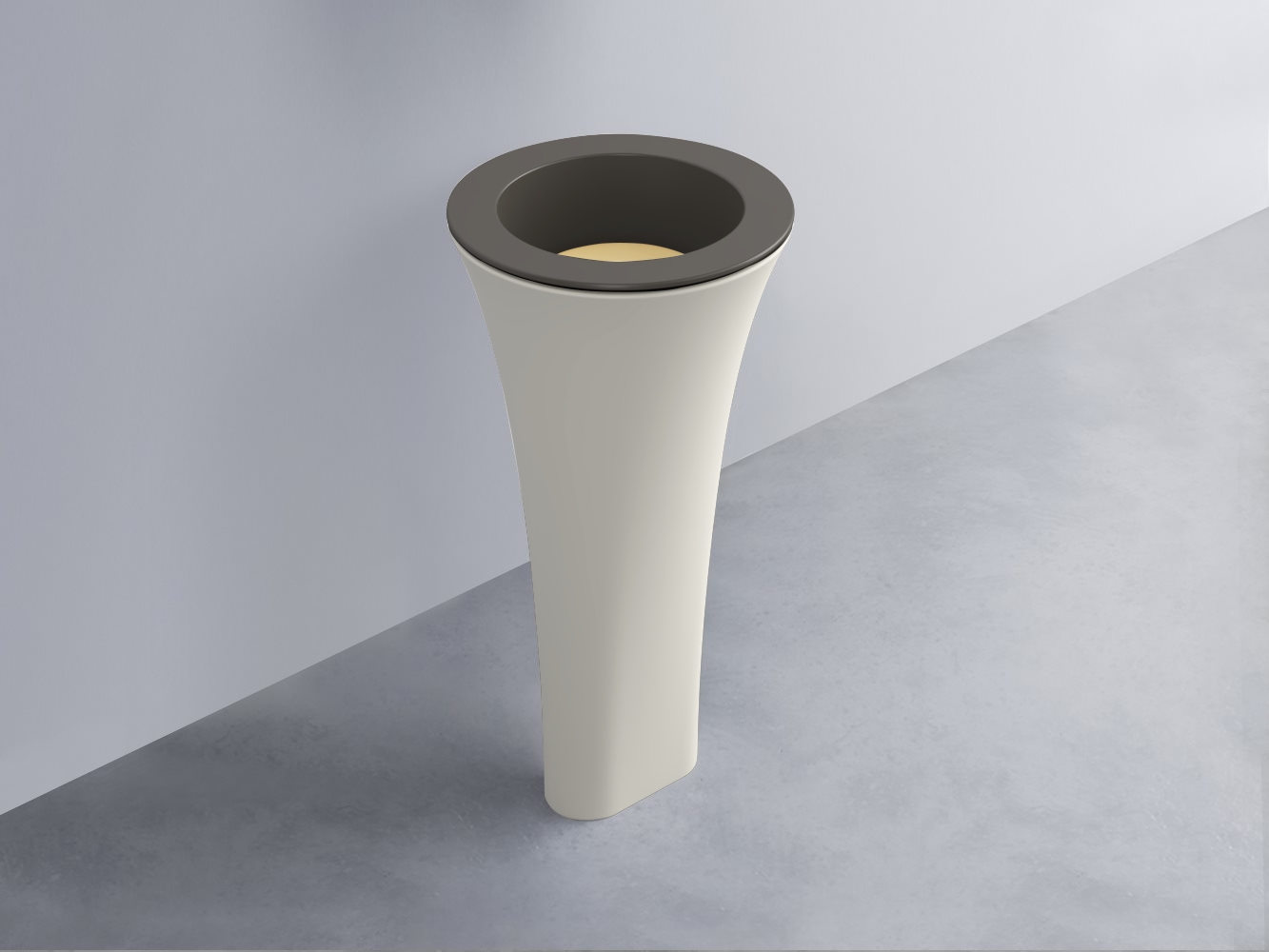 AMLA45-FN+AMPILT-CN+AMCOLT-TL Раковина Amedeo Tondo отдельностоящая cielo Enjoy + Amedeo Ceramica Cielo