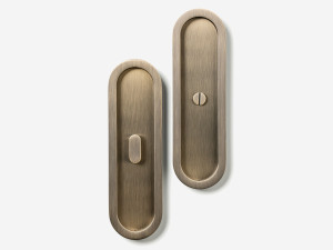 Латунная утопленная ручка