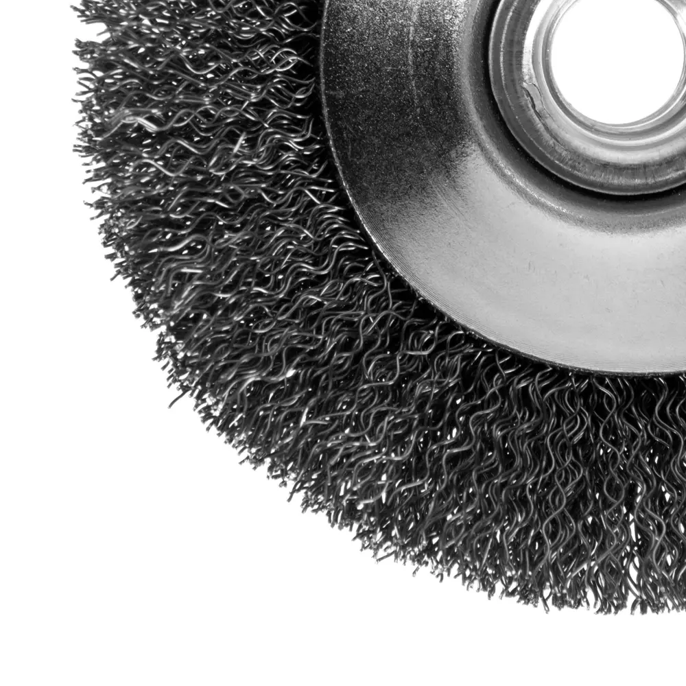 Металлическая дисковая щетка Dexter 100 мм для УШМ 17410330 STLM-0008114 - Вид №2