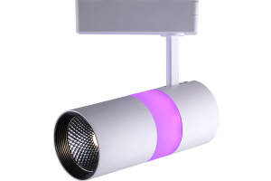 15928727 Трековый светодиодный светильник на шинопровод розовая подсветка, 32454 FERON AL108