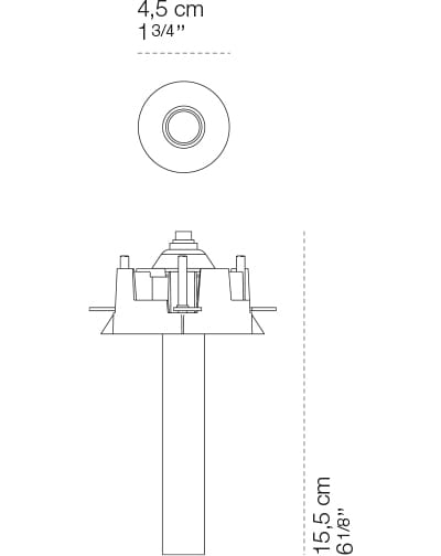 Регулируемый светодиодный прожектор Cini&Nils меньше ARCH-00071812 - Вид №3