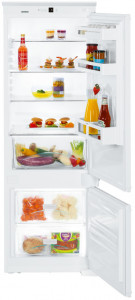 ICUS 2924-20 001 Встраиваемый холодильник / 157.2x54x54.4см, 189+58, нижняя морозильная камера, белый Liebherr