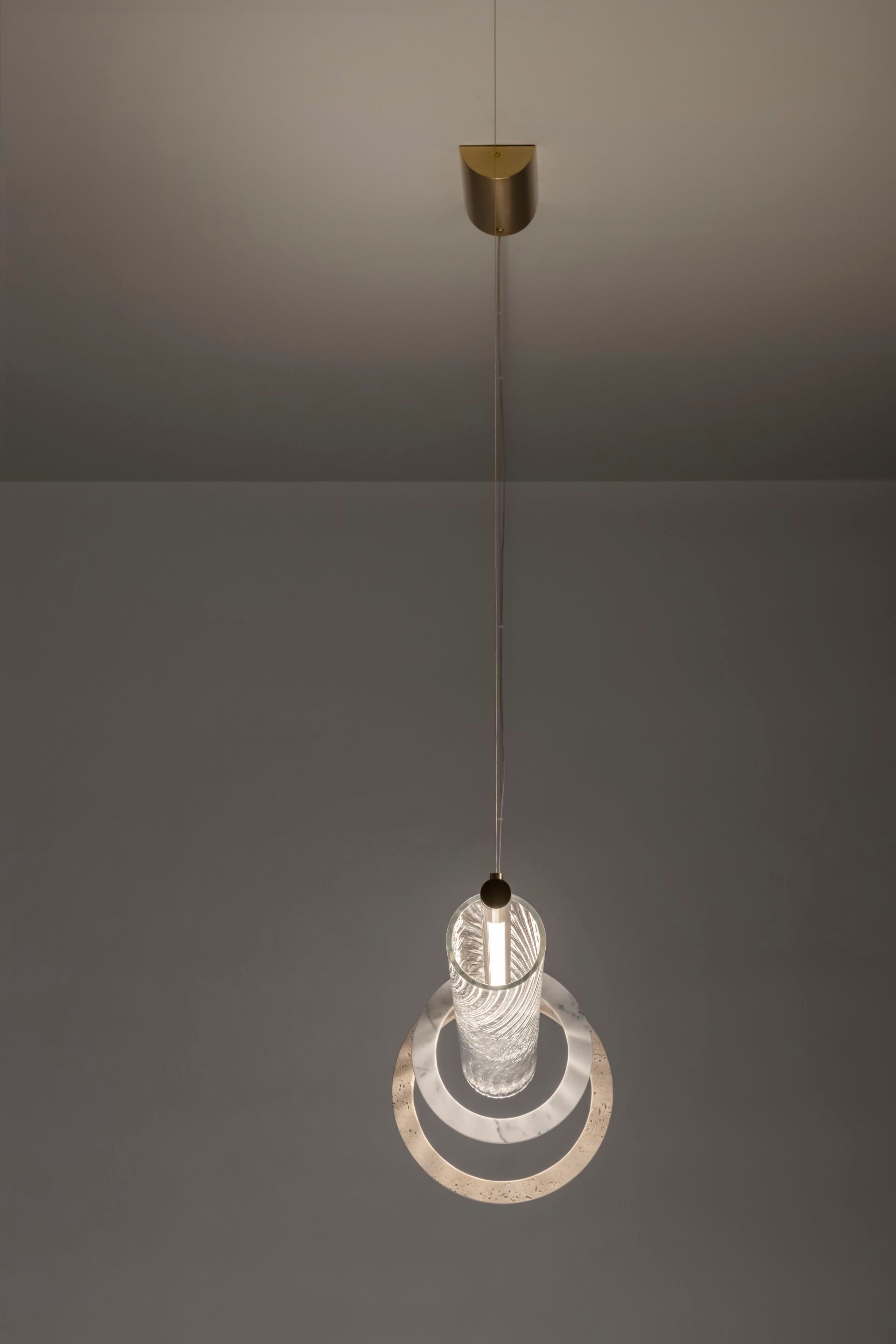 Стеклянный подвесной светильник Patrizia Volpato ORBITE ARCH-00141639 - Вид №4