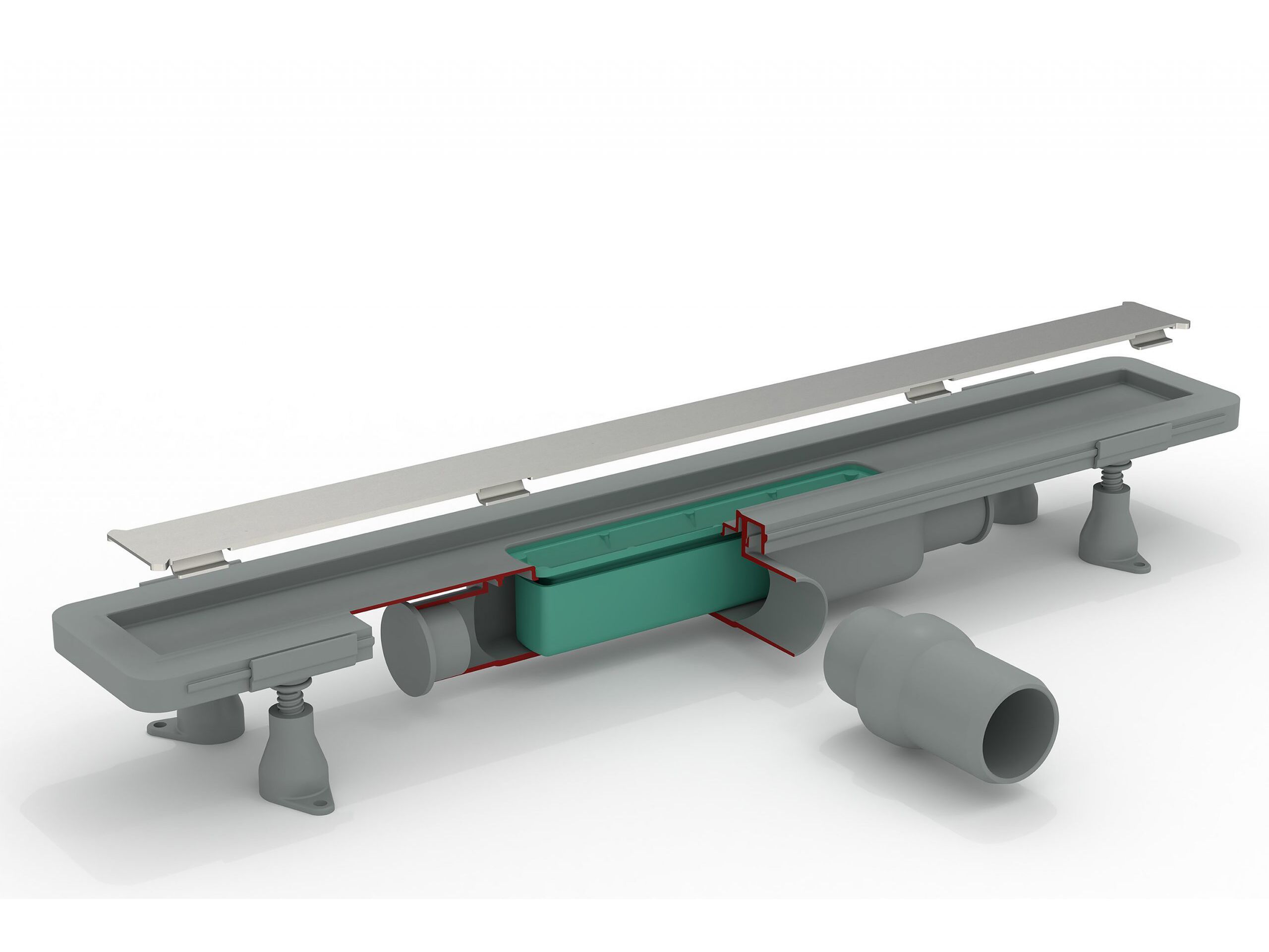 Слив для душа ABS OMP Unseen ARCH-00051839 - Вид №1