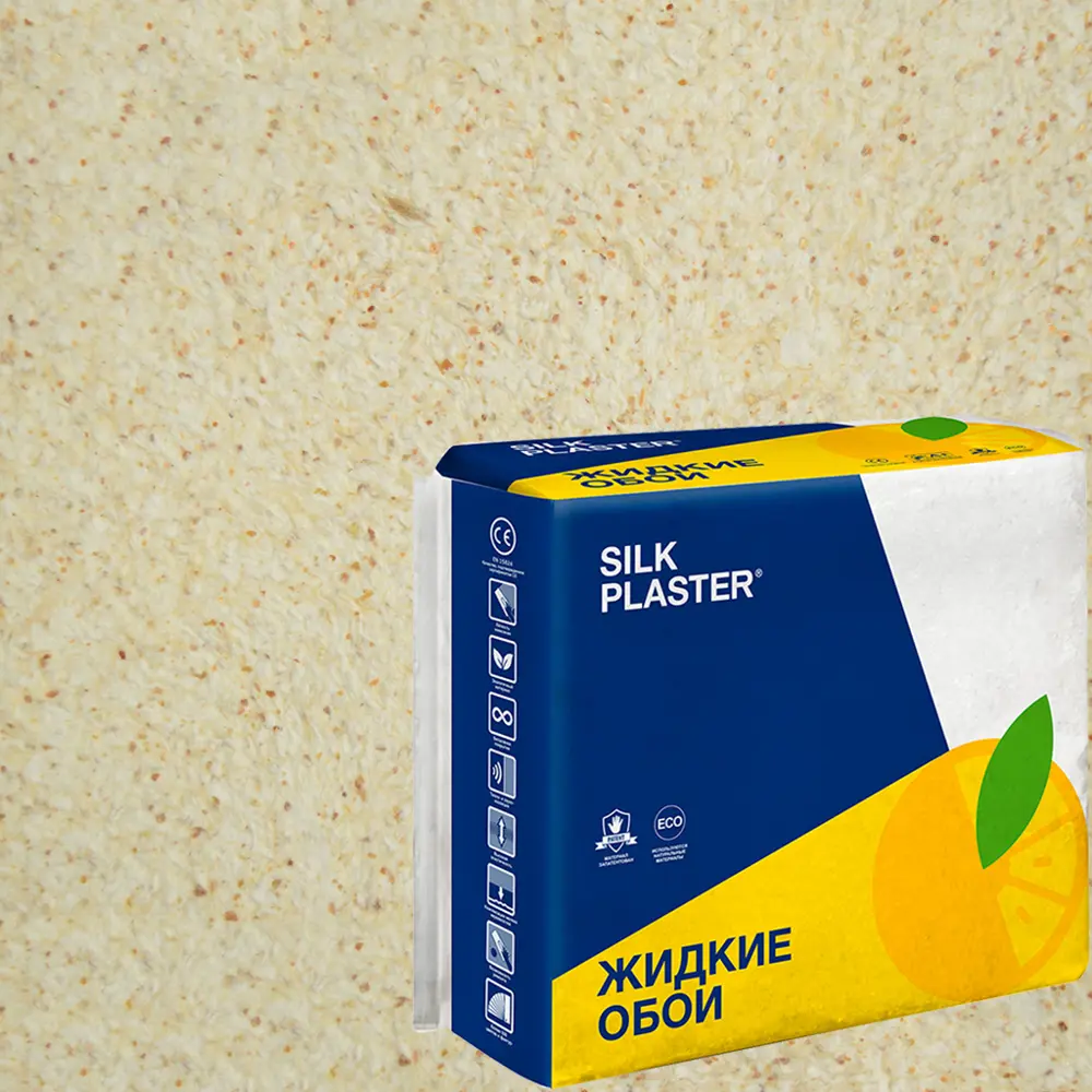 Жидкие обои Silk Plaster Absolute А152 0.868 кг цвет молочный 82736061 STLM-2180562 