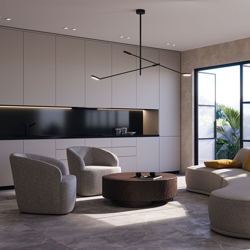 Регулируемый алюминиевый светодиодный потолочный светильник Maytoni Fad ARCH-00021416 - Вид №2