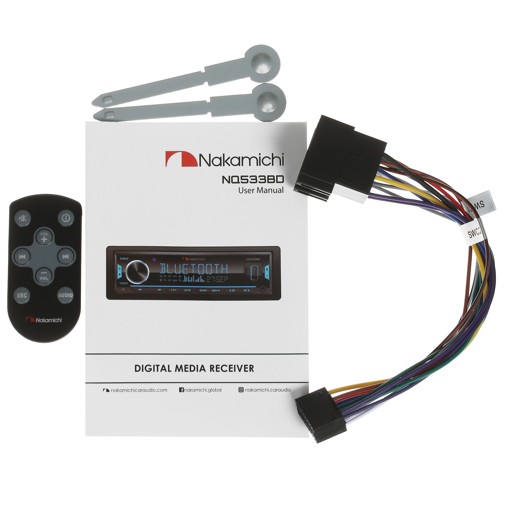 5430133 Автопроигрыватель Nakamichi NQ533BD STDN-0125659 - Вид №6