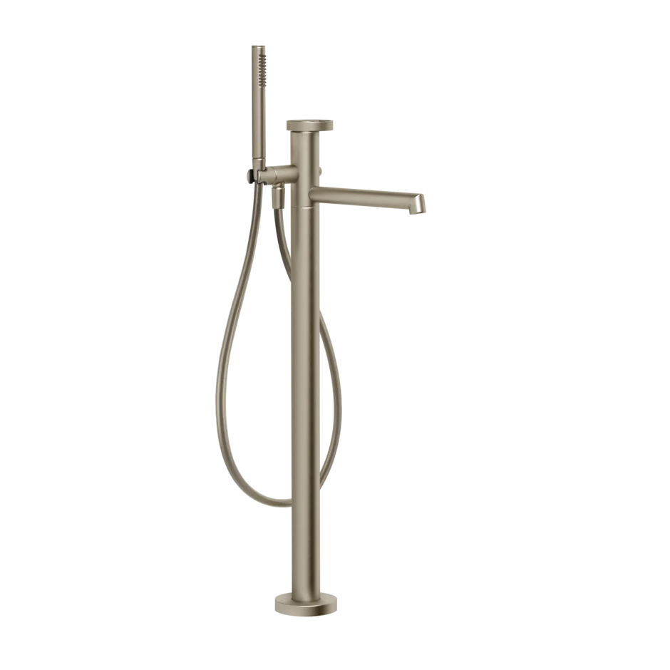 Смеситель для ванны 63328 149 Gessi Anello МАТОВЫЙ НИКЕЛЬ FINOX 63328149