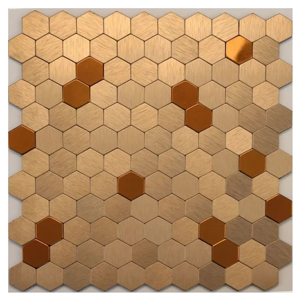 Мозаика Artens «Mix», 26.6х26.2 см, цвет коричневый STLM-2176284 - Вид №4