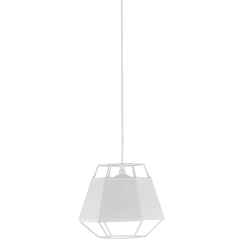 Подвес Cristal 1хE27х60 Вт, цвет белый 18818337 STLM-2021562 Santreyd 
