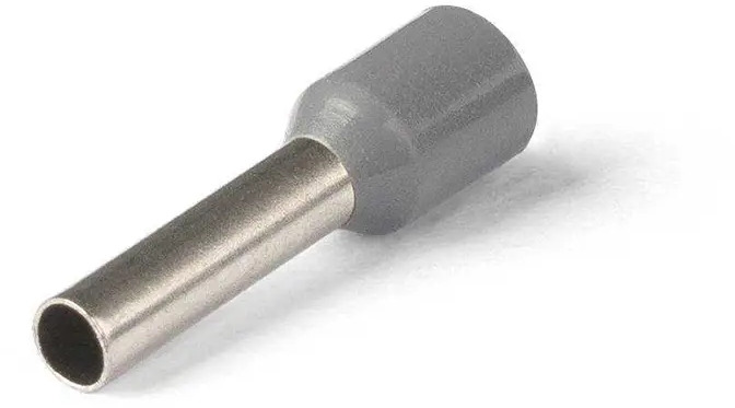 90194594 Наконечник штыревой втулочный изолированный Stekker LD405-409 НШВИ 4-9 мм цвет серый 25 шт. STLM-1107973