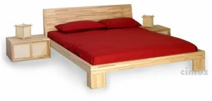 Cinius Двуспальная кровать из массива дерева