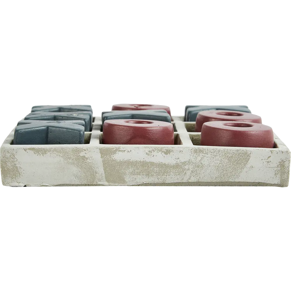 Фигурка декоративная Крестики-нолики белая полиэстер 15x15x3 см Atmosphera STLM-2019579 - Вид №4