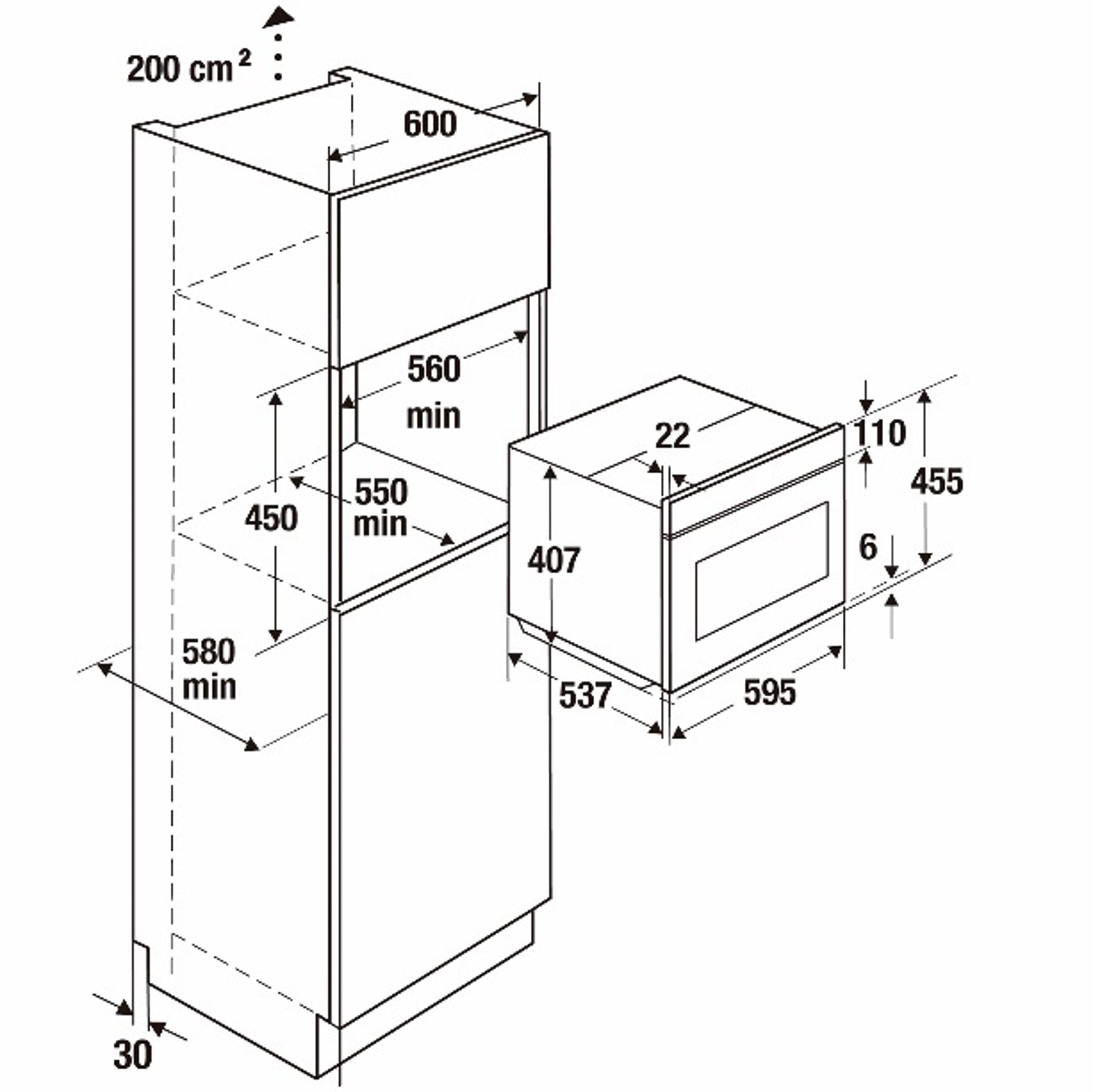 9256034 Электрический духовой шкаф Kuppersbusch СB 6350.0 S7 черный STDN-0099359 - Вид №1