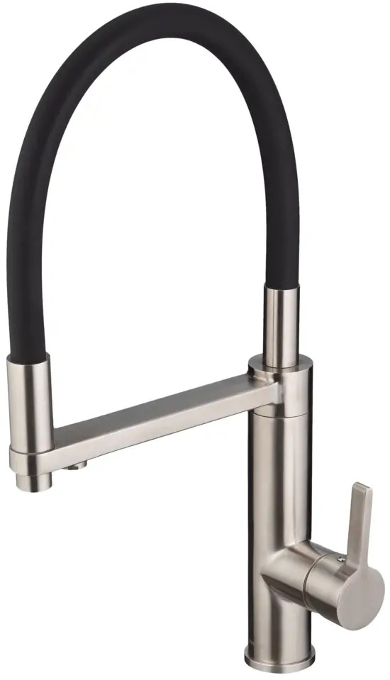 90204986 Смеситель для кухни 17.5 см Swedbe 8640 Selene Plus цвет черный STLM-0131945