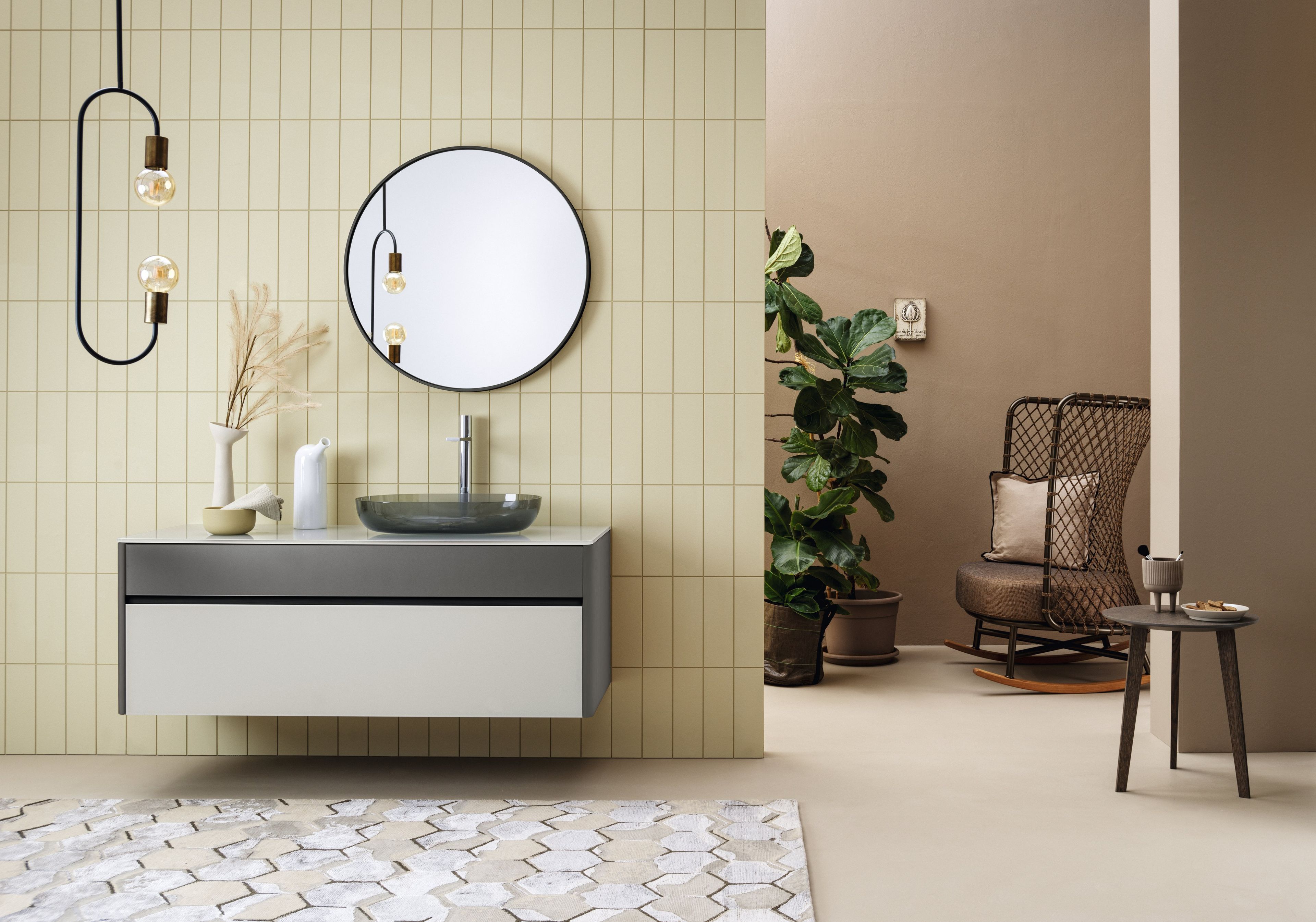 Модульный подвесной умывальник с ящиками ARTELINEA Alexander ARCH-00051220 - Вид №1