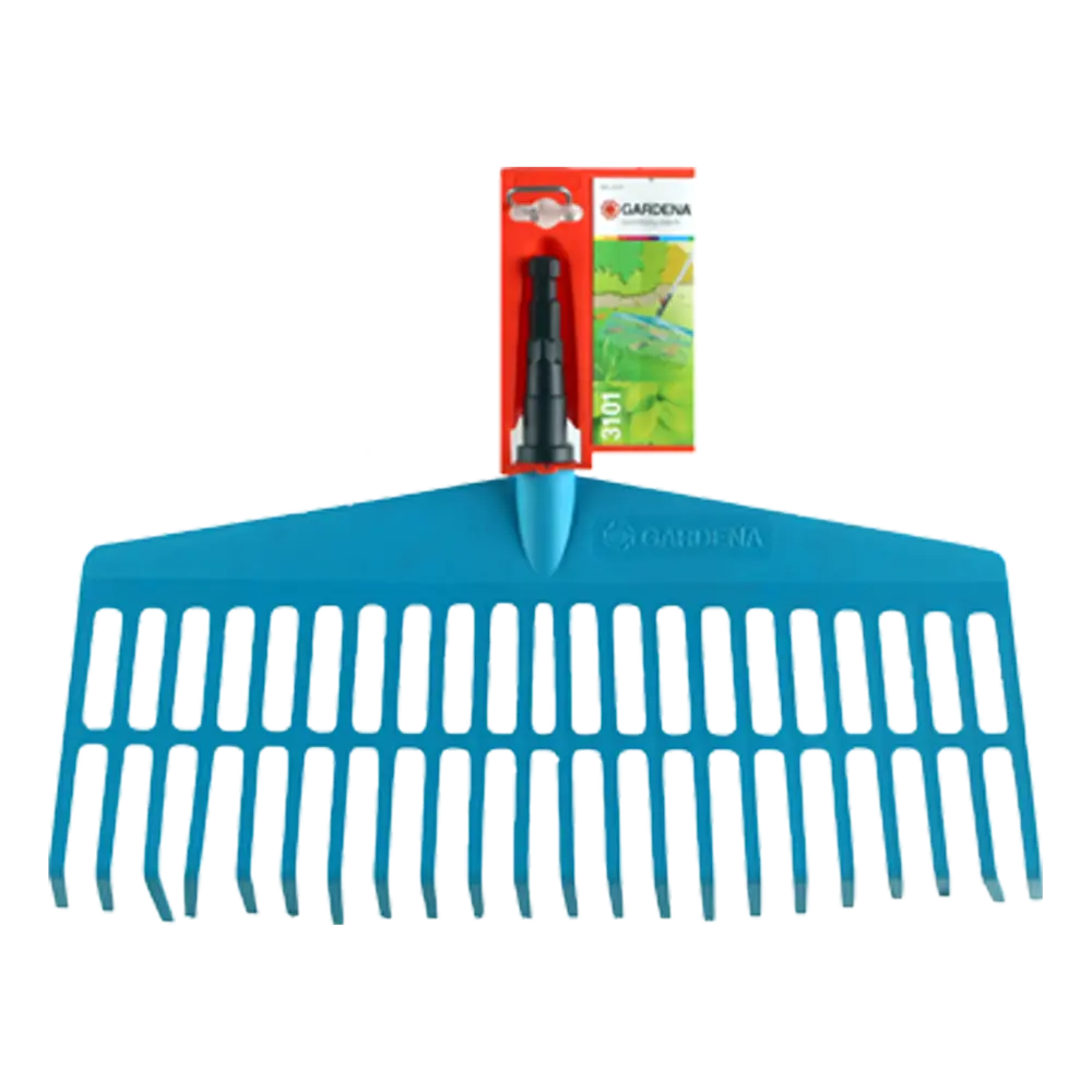 Грабли веерные Gardena 22 зуба 43 см пластик, без черенка Combisystem STLM-2118366 - Вид №1