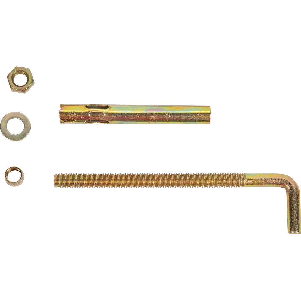 Анкер втулочный 10x100 мм, Г-образный, 2 шт Santreyd STLM-2209573 - Вид №2