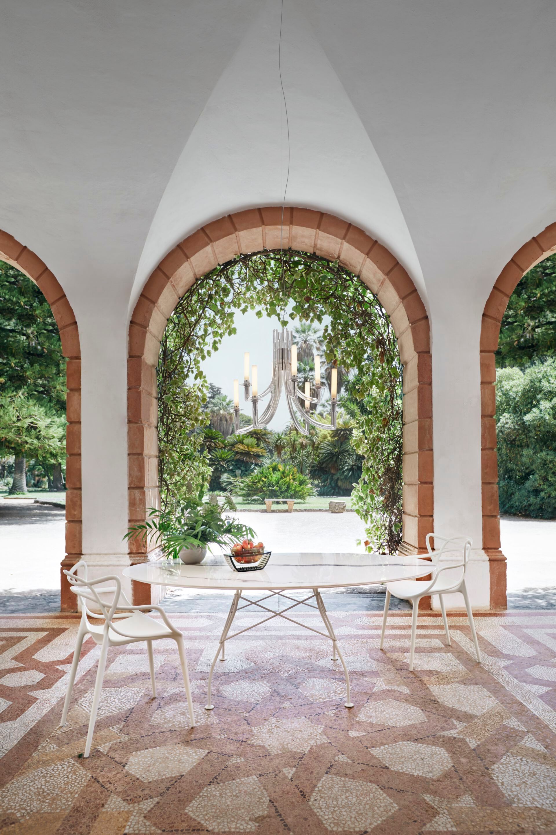 Штабелируемый стул из инженерного пластика с подлокотниками Kartell Masters ARCH-00054309 - Вид №29