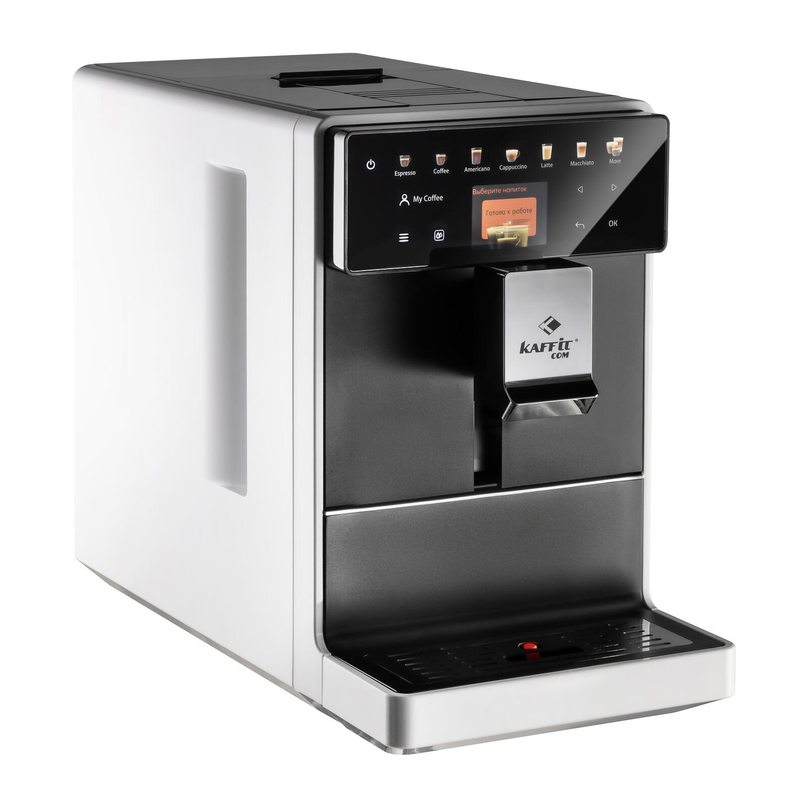 5637156 Кофемашина автоматическая KAFFIT COM Roma A5-2 White белый STDN-0152047