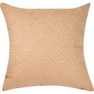 Подушка стёганая, 50х50 см, цвет ванильный
