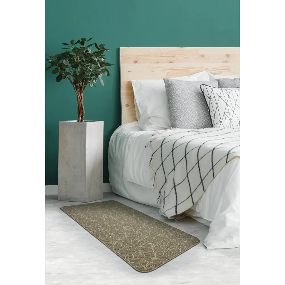 Коврик Urban 67x140 см полипропилен/резина цвет коричневый 82207865 STLM-2012128 Santreyd  - Вид №2