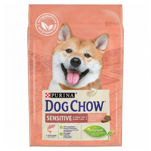 ПР0037497 Корм для собак с чувствительным пищеварением, лосось сух. 800г Dog Chow