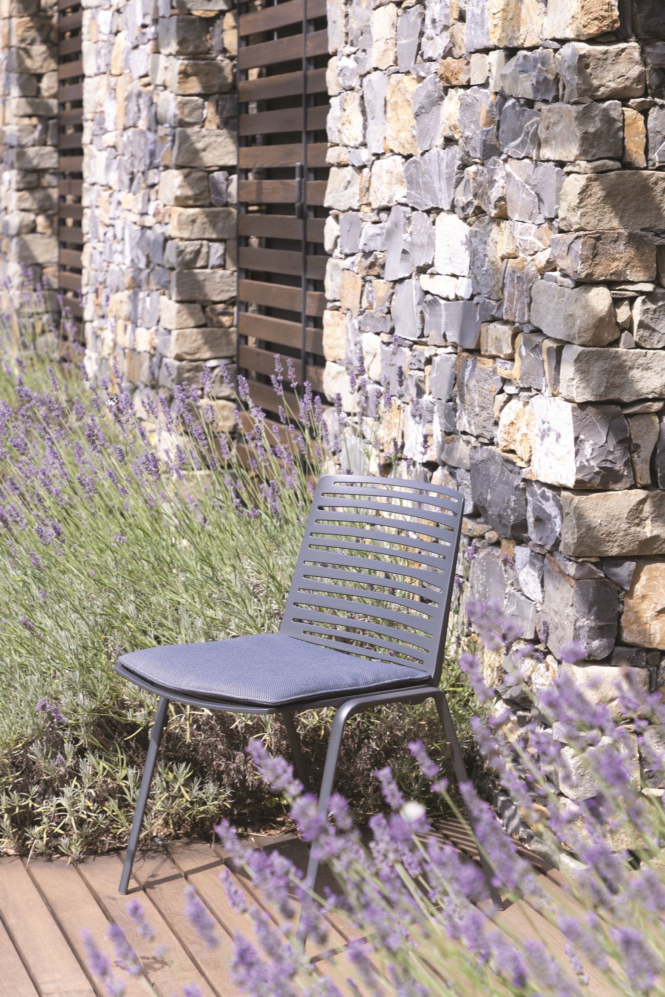 Алюминиевый садовый стул с подлокотниками FAST ARCH-00040160 - Вид №3