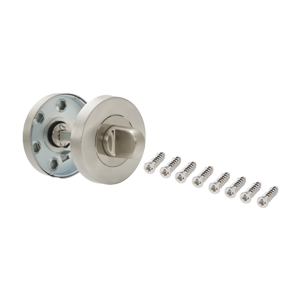 Завертка дверная Edson EDS-WC-R0 нержавеющая сталь цвет никель STLM-2064800 - Вид №1