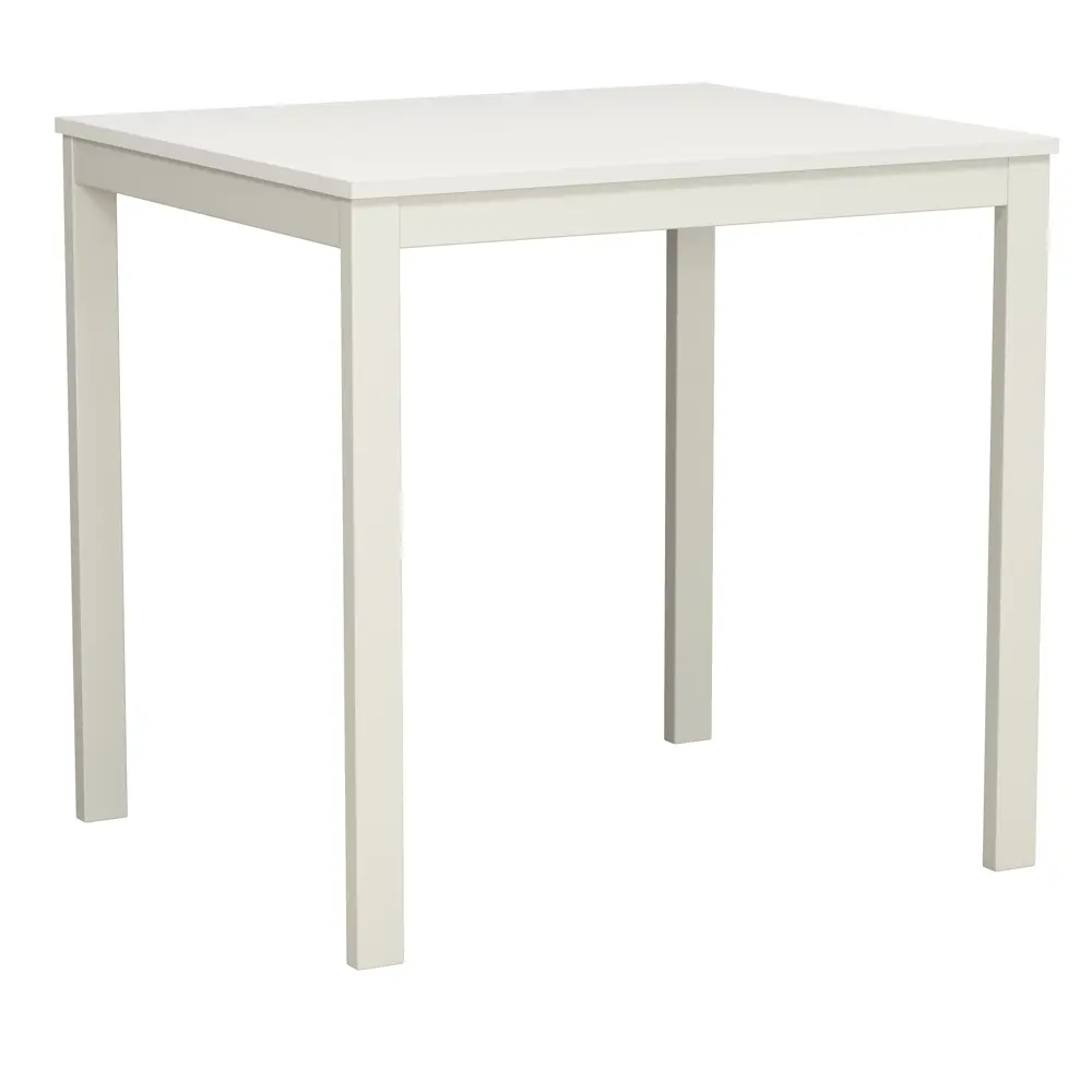 Стол кухонный TBL-005 раздвижной 79-109x75x 68 см прямоугольник ДСП цвет белый Santreyd Стол раздвижной STLM-2203640 - Вид №1
