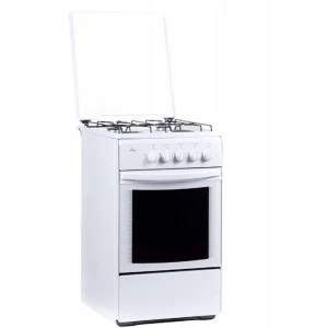 Газовая плита Flama RG 24022 W 50 см 4 конфорки цвет белый