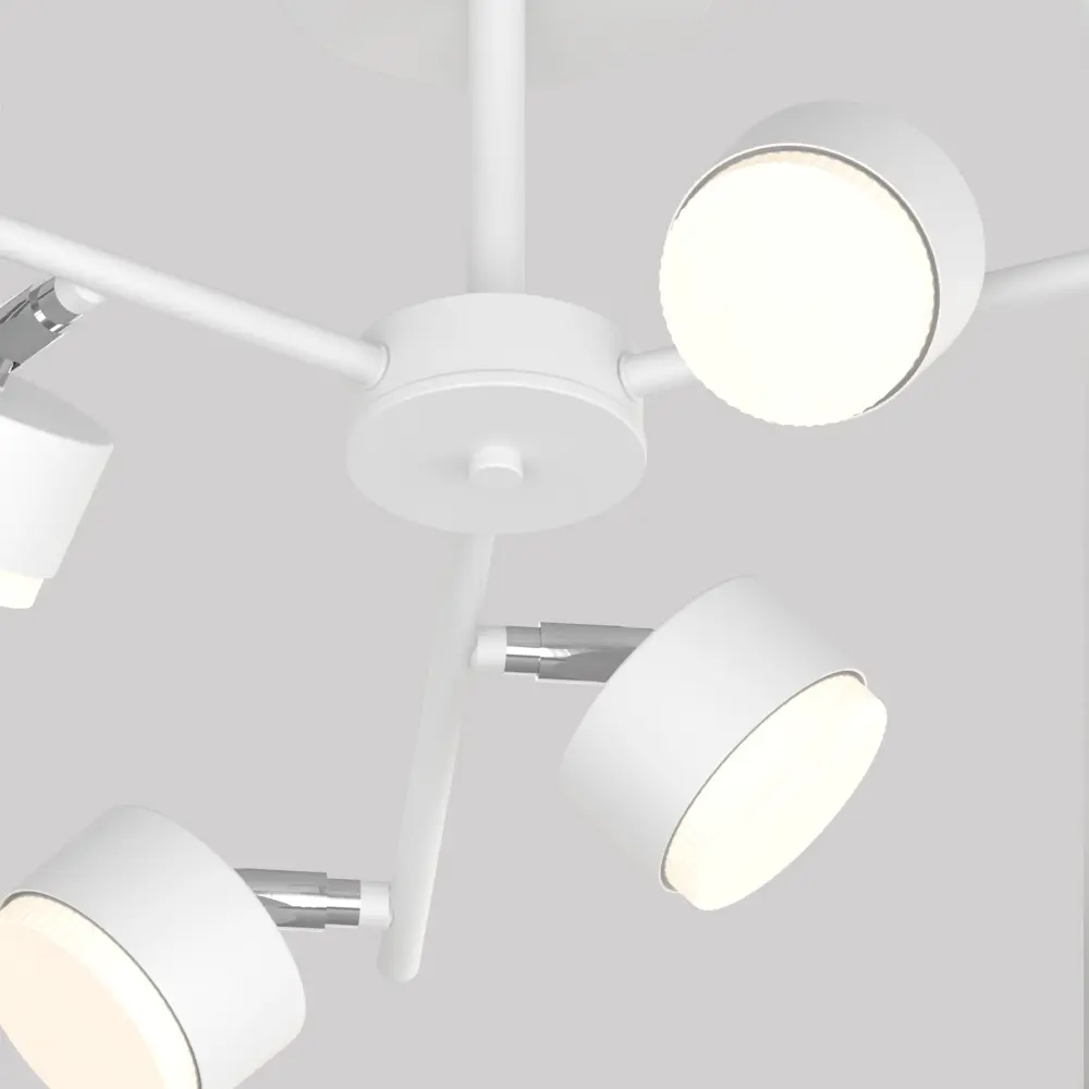 Люстра СЕМЬ ОГНЕЙ Грет - индустриальный стиль лофт с 6 плафонами 89421933 STLM-1567932 - Вид №2