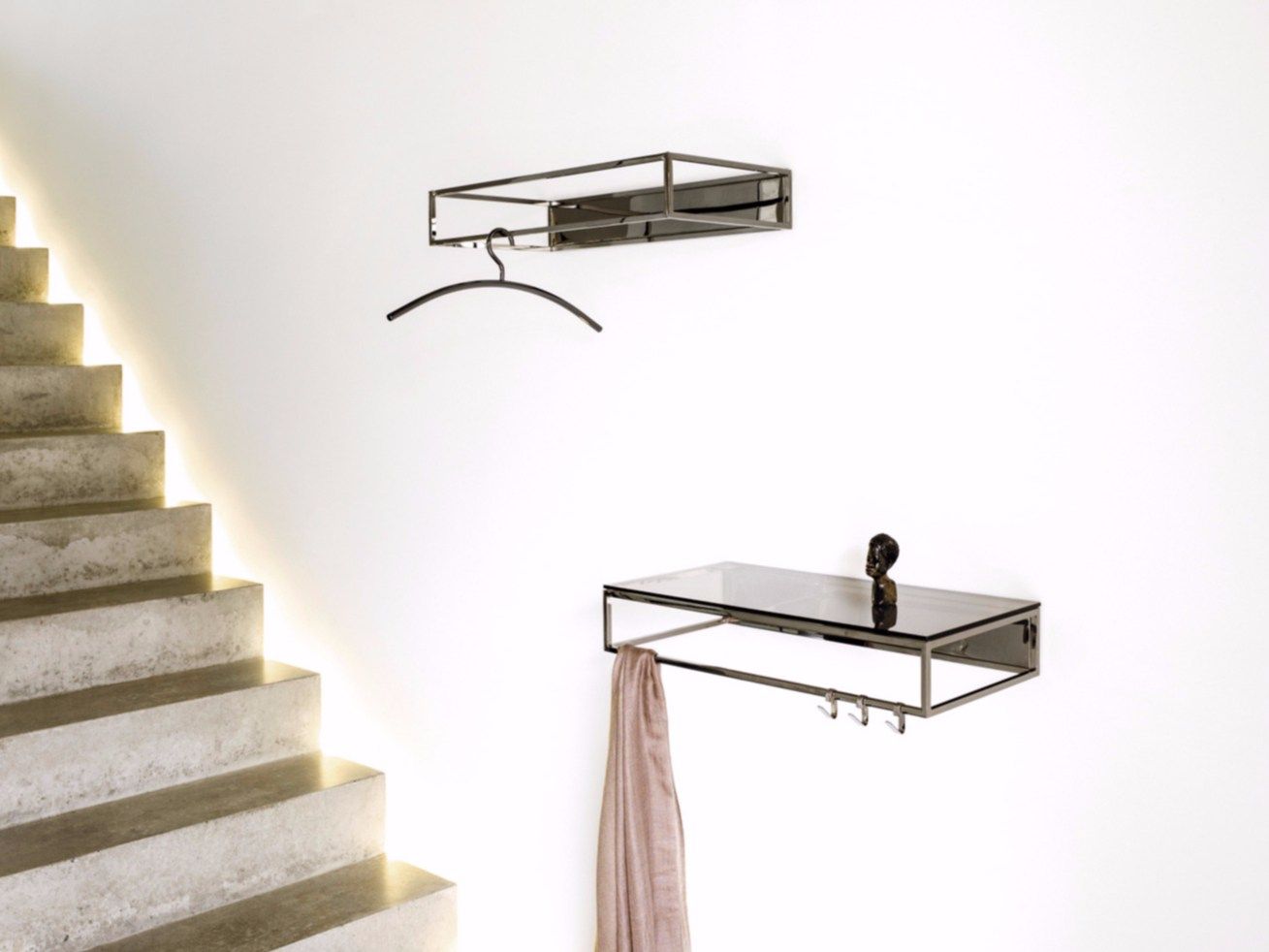 Металлическая вешалка для одежды / полка Schonbuch стойка ARCH-00083471