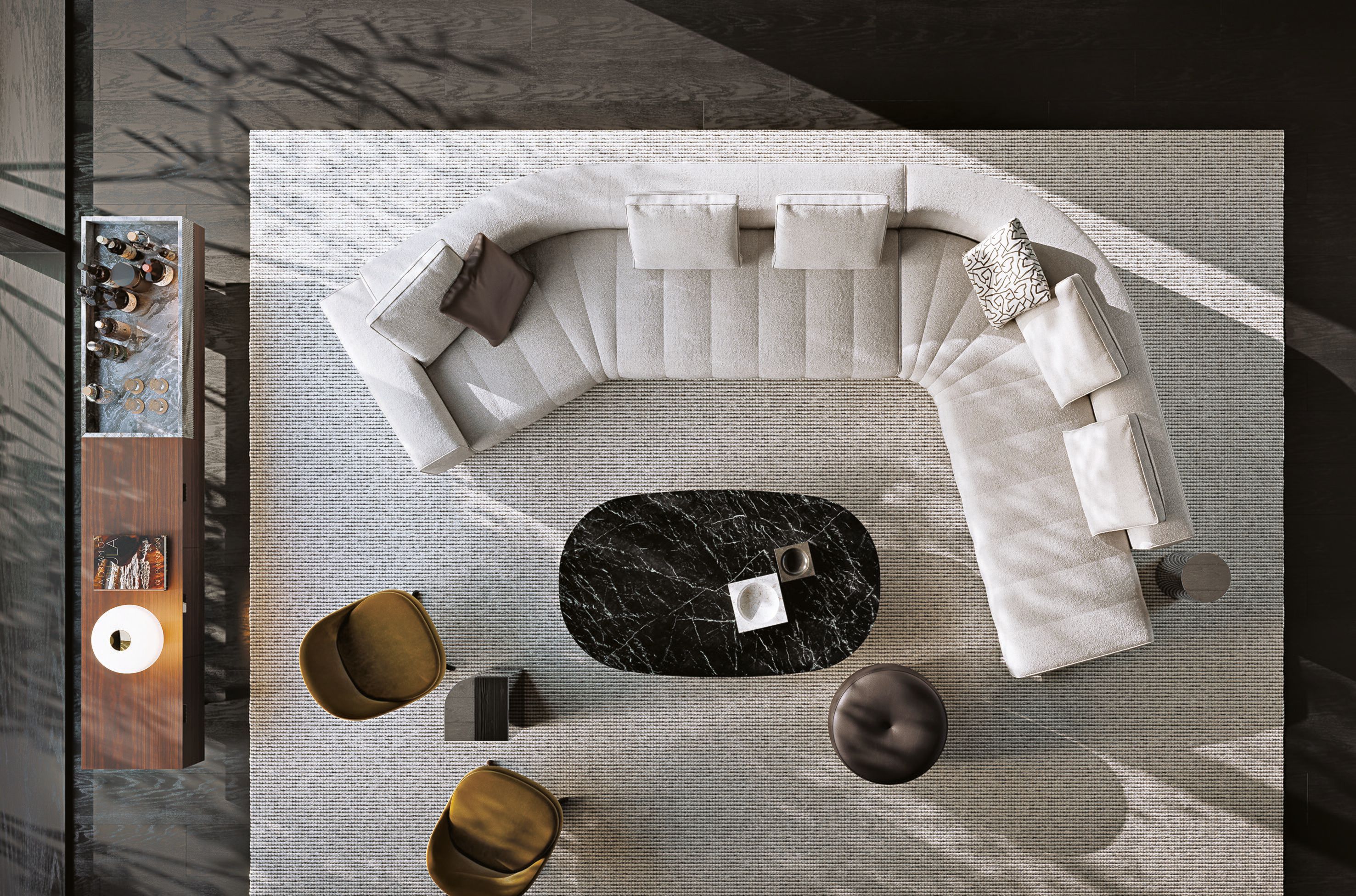 Ткань диван Minotti GOODMAN ARCH-00147953 - Вид №7