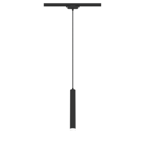 84846857 Трековый светильник спот подвесной светодиодный Artline 300х40мм до 1м 12Вт до 5.5м² 4000К металл/пластик чёрный STLM-0056051 RITTER