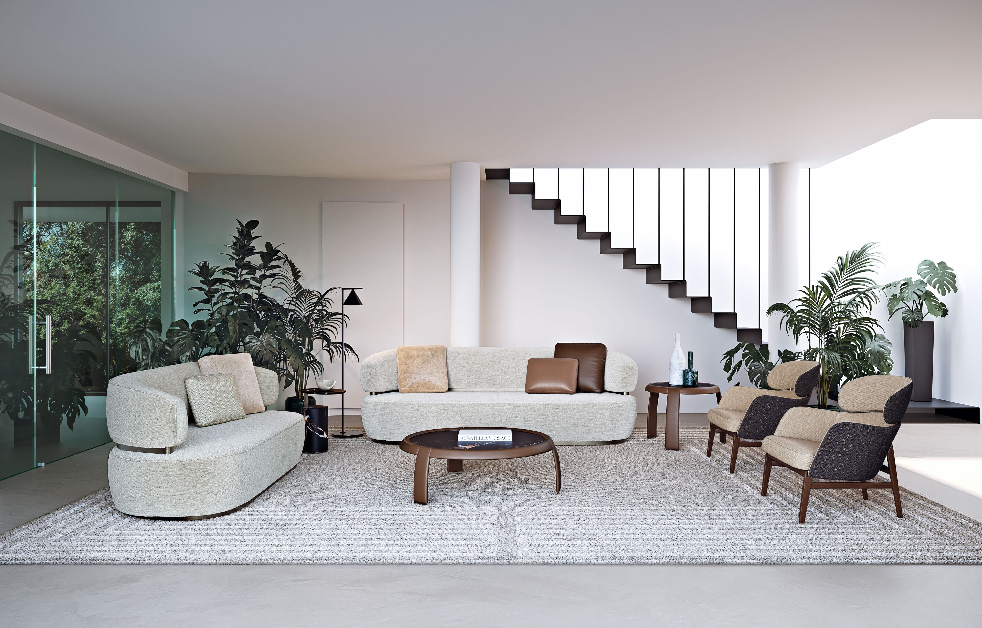 Низкий круглый журнальный столик Capital Collection Omega ARCH-00079011 - Вид №8