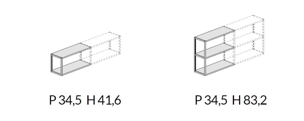 Алюминиевый офисный книжный шкаф About Office Hype ARCH-00052793 - Вид №1