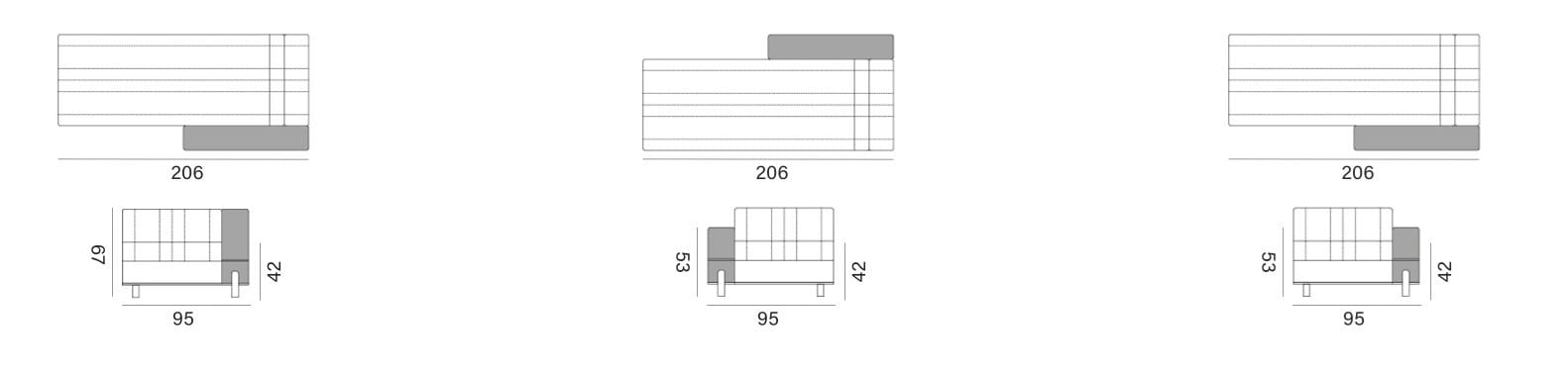Угловой диван из ткани Capital Collection ARCH-00073727 - Вид №14