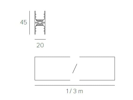 Экструдированная алюминиевая система освещения трека Letroh VIAVAI ARCH-00024459 - Вид №10