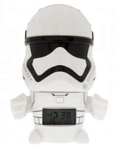 2021371 Будильник BulbBotz Star Wars, минифигура Stormtrooper (Штормтрупер) 16.5 х 15.3 х 11.5 см StarWars