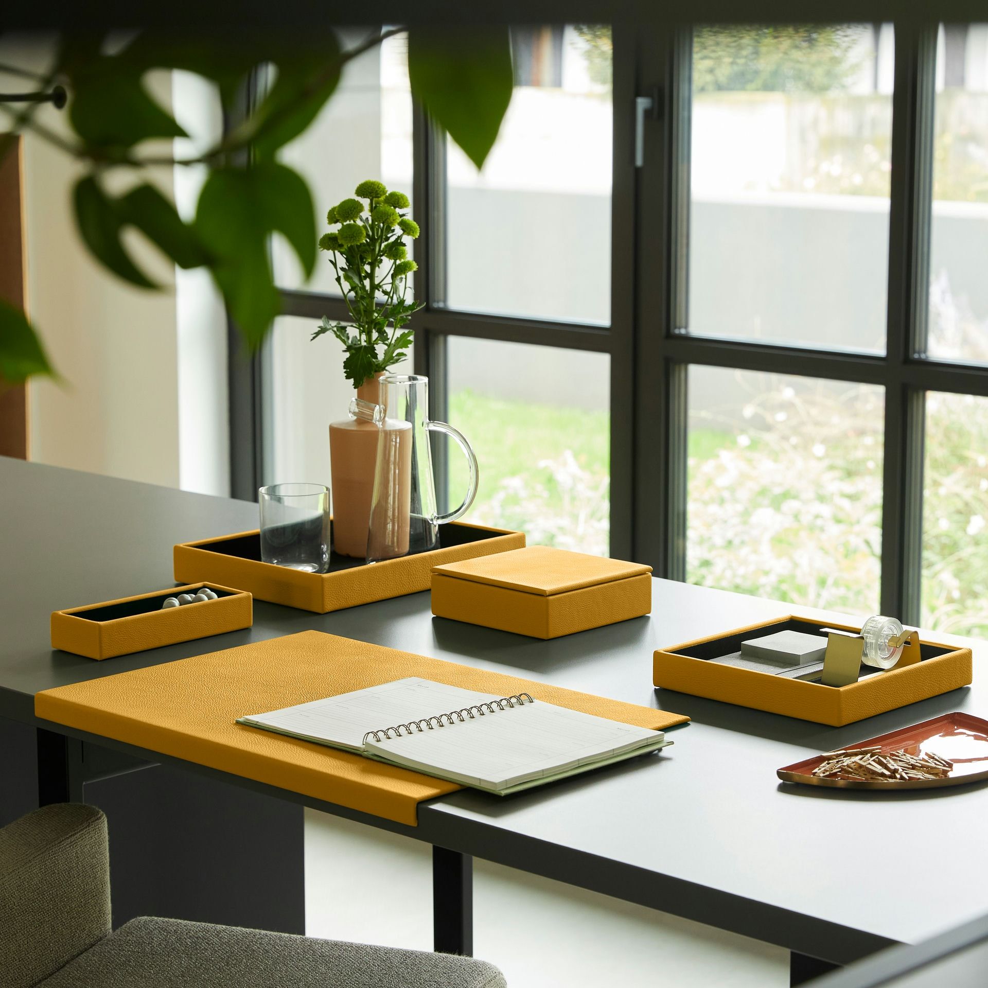 Кожаный лоток для документов EGLOOH Афина ARCH-00007159 - Вид №20